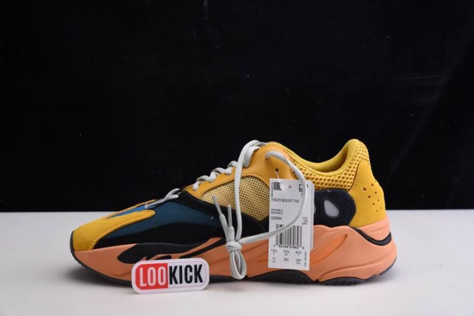 Fashionable ADIDAS YEEZY BOOST 700 NEW COLORWAY SUN YELLOW WAVE RUNNER GZ 362