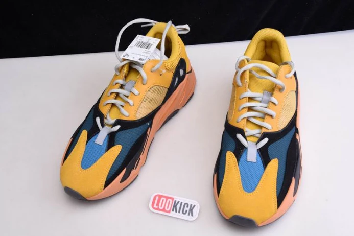 Fashionable ADIDAS YEEZY BOOST 700 NEW COLORWAY SUN YELLOW WAVE RUNNER GZ 362