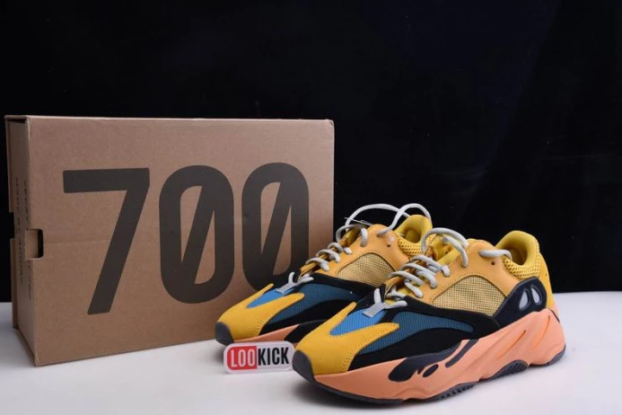Fashionable ADIDAS YEEZY BOOST 700 NEW COLORWAY SUN YELLOW WAVE RUNNER GZ 362