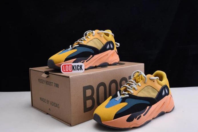Fashionable ADIDAS YEEZY BOOST 700 NEW COLORWAY SUN YELLOW WAVE RUNNER GZ 362