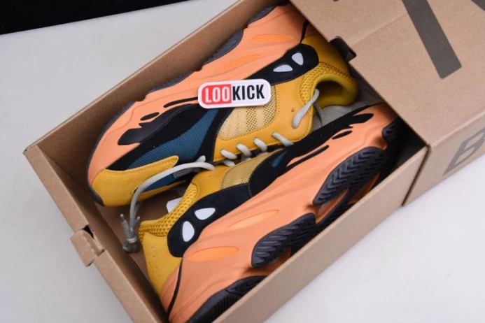 Fashionable ADIDAS YEEZY BOOST 700 NEW COLORWAY SUN YELLOW WAVE RUNNER GZ 362