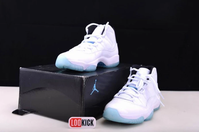Fashionable Air Jordan 11 Retro Legend Blue (2014) 378037- 637