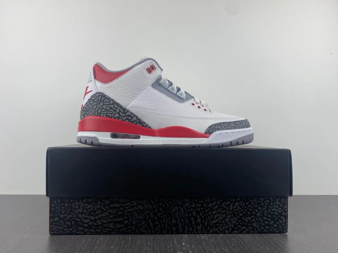 Fashionable Air Jordan 3 OG Fire Red DN3707- 944