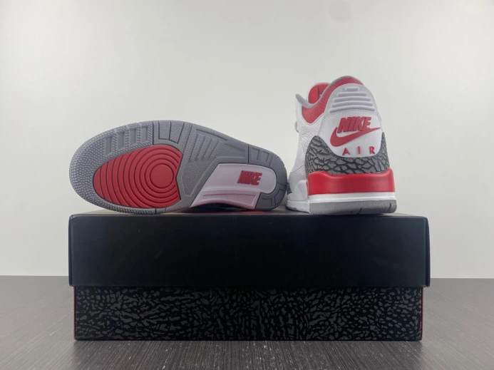 Fashionable Air Jordan 3 OG Fire Red DN3707- 944