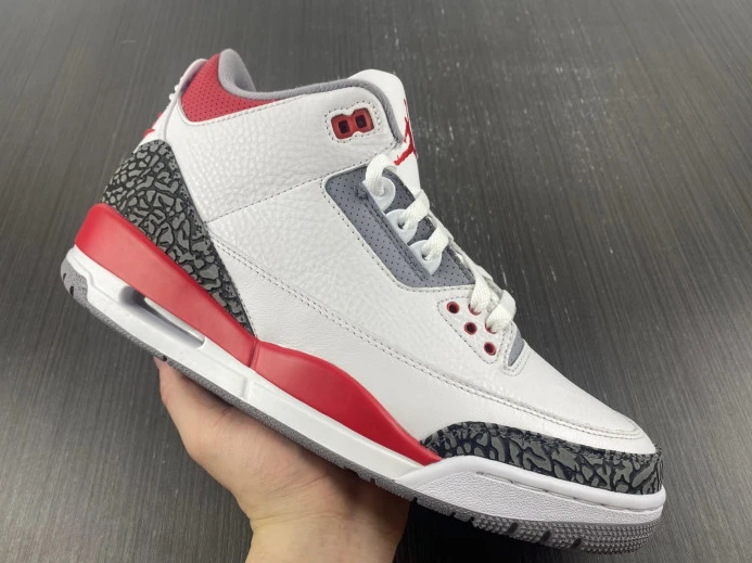 Fashionable Air Jordan 3 OG Fire Red DN3707- 944