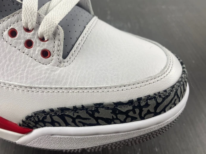 Fashionable Air Jordan 3 OG Fire Red DN3707- 944