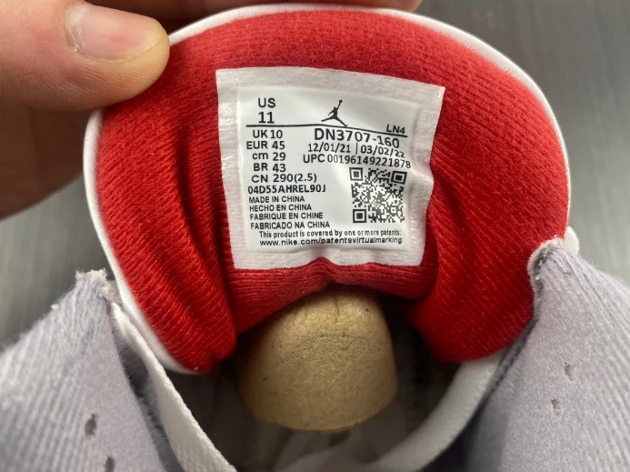 Fashionable Air Jordan 3 OG Fire Red DN3707- 944