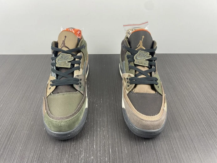 Fashionable Air Jordan 3 Retro Patchwork Camo DO1830- 951