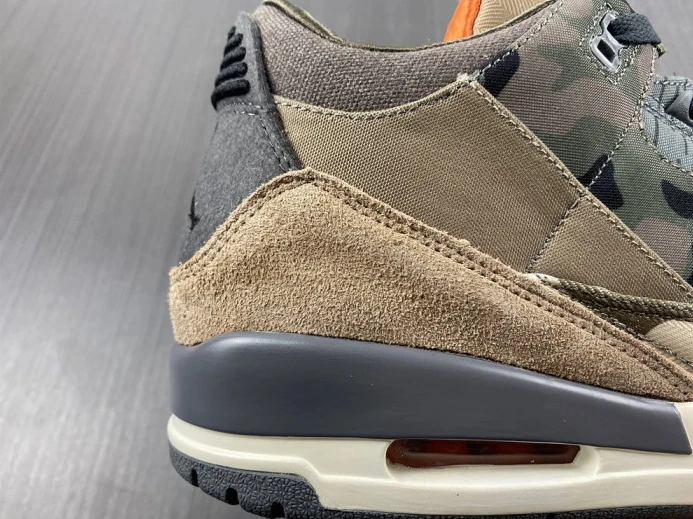 Fashionable Air Jordan 3 Retro Patchwork Camo DO1830- 951