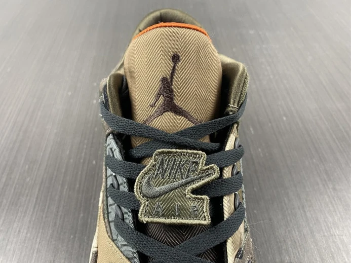 Fashionable Air Jordan 3 Retro Patchwork Camo DO1830- 951