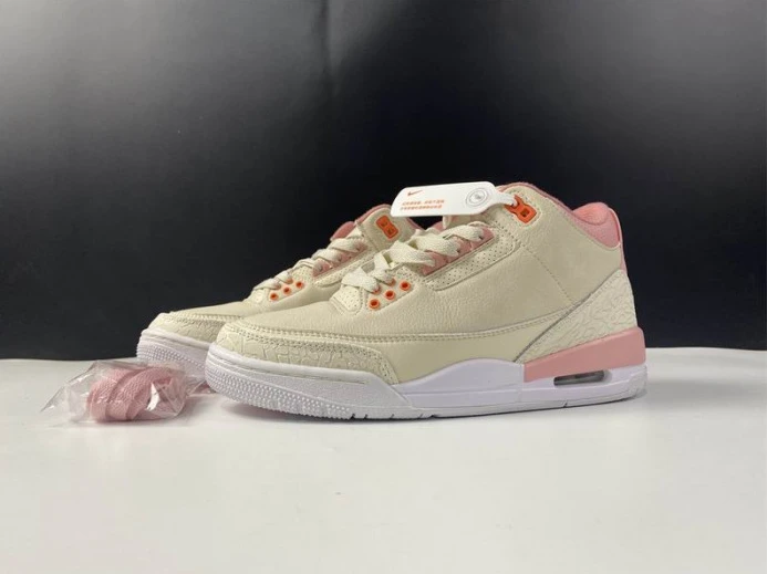 Fashionable Air Jordan 3 Retro Sail Rust Pink (W) CK9246- 949