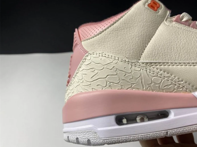 Fashionable Air Jordan 3 Retro Sail Rust Pink (W) CK9246- 949