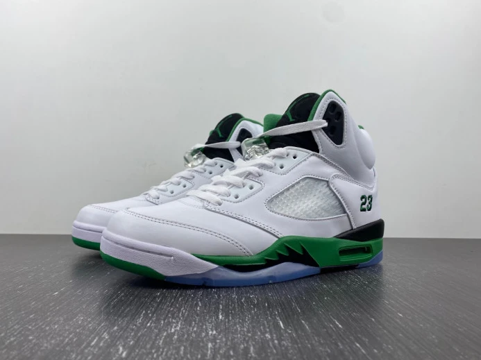Fashionable Air Jordan 5 WMNS Lucky Green DD9336- 556