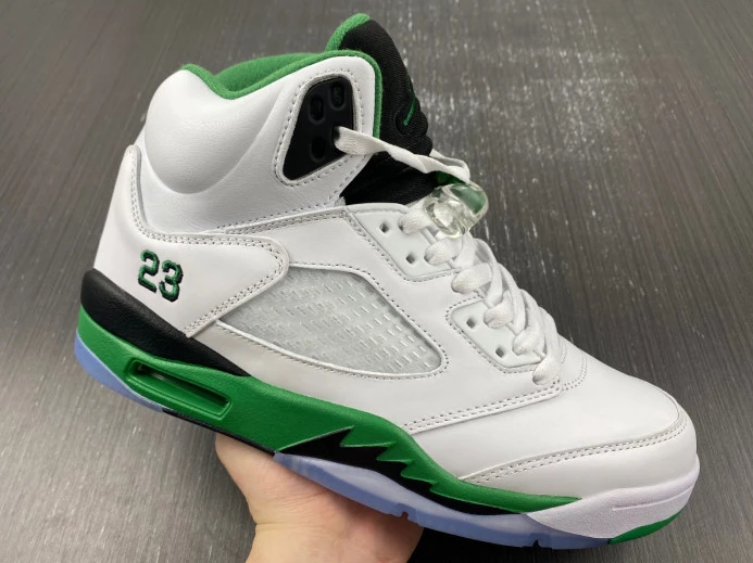 Fashionable Air Jordan 5 WMNS Lucky Green DD9336- 556