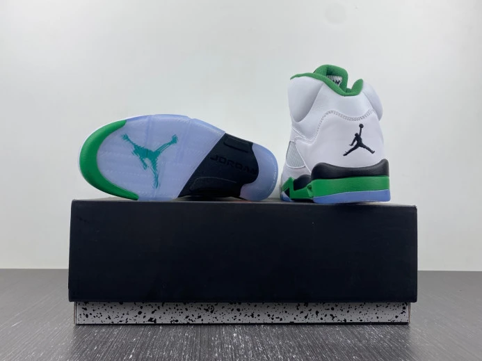 Fashionable Air Jordan 5 WMNS Lucky Green DD9336- 556