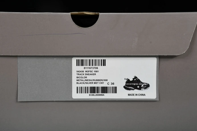 Fashionable BLCG TRACK SNEAKER 542436 W2FSC 2551