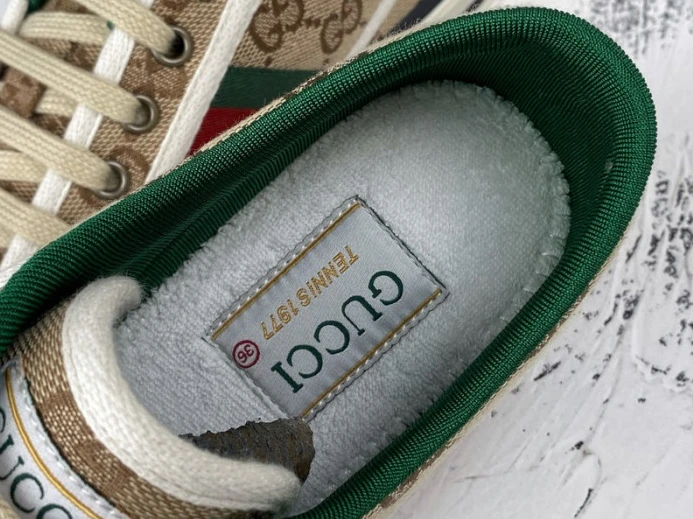 Fashionable GG GUCC Tennis 1977 sneaker 606111 HVK20 2932