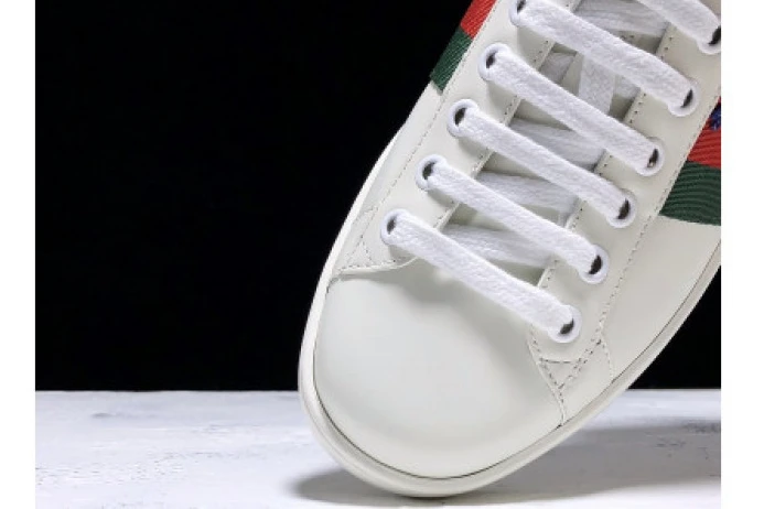 Fashionable GUCC ACE EMBROIDERED LOW-TOP SNEAKER 2916