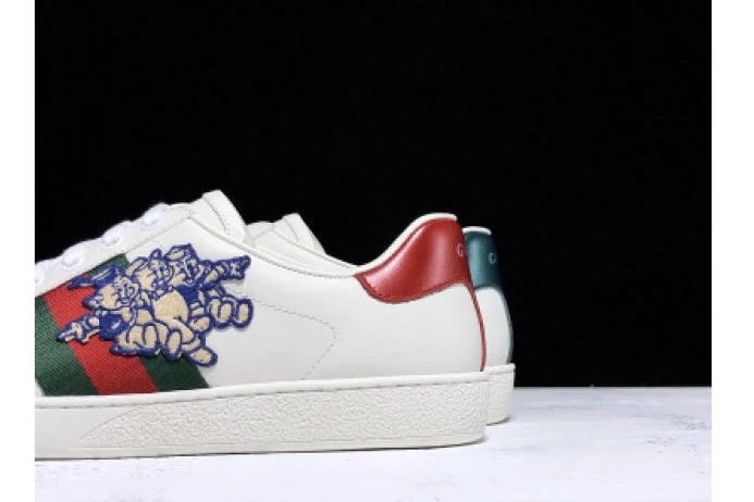 Fashionable GUCC ACE EMBROIDERED LOW-TOP SNEAKER 2916