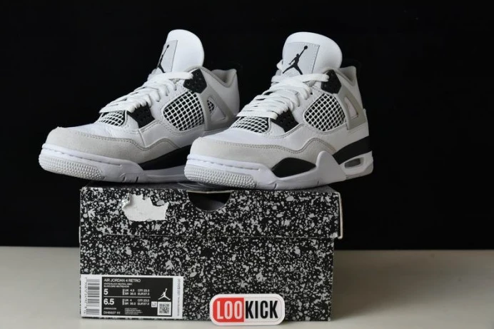 Fashionable Jordan 4 Retro Military Black DH6927- 1004
