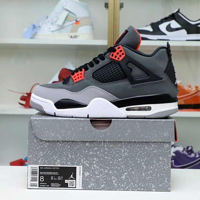 Fashionable Kimikick AIR JORDAN 4 INFRARED 1968