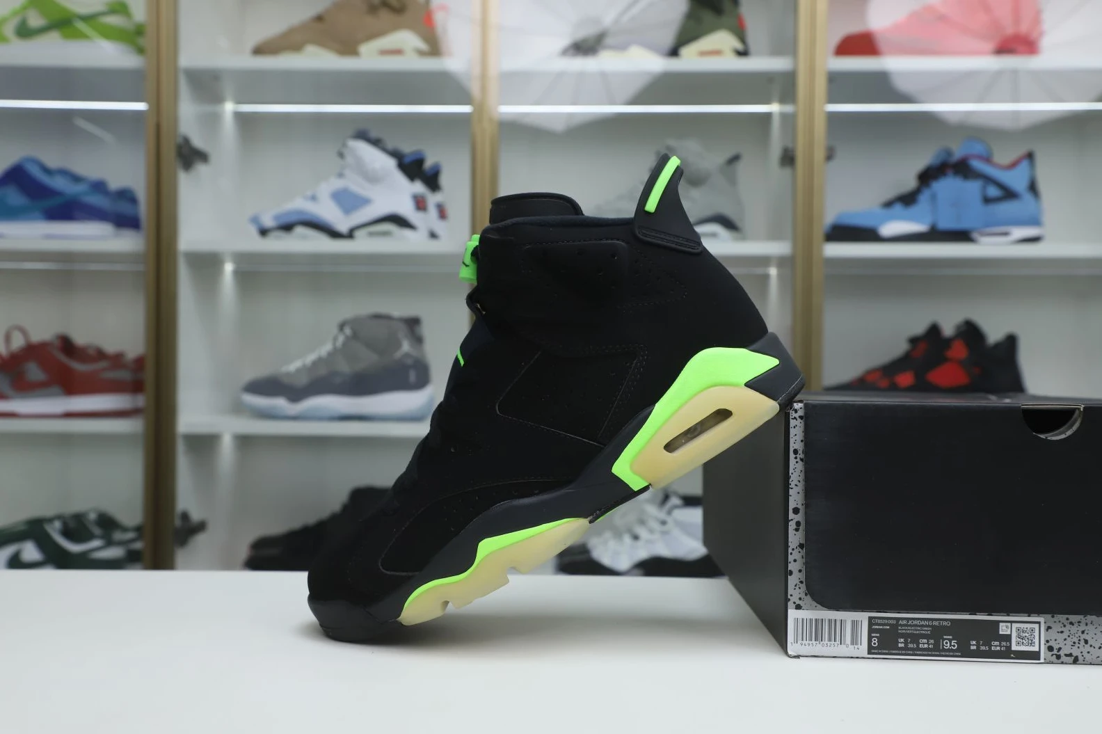 Fashionable Kimikick AIR JORDAN 6 RETRO 'ELECTRIC GREEN' 2023