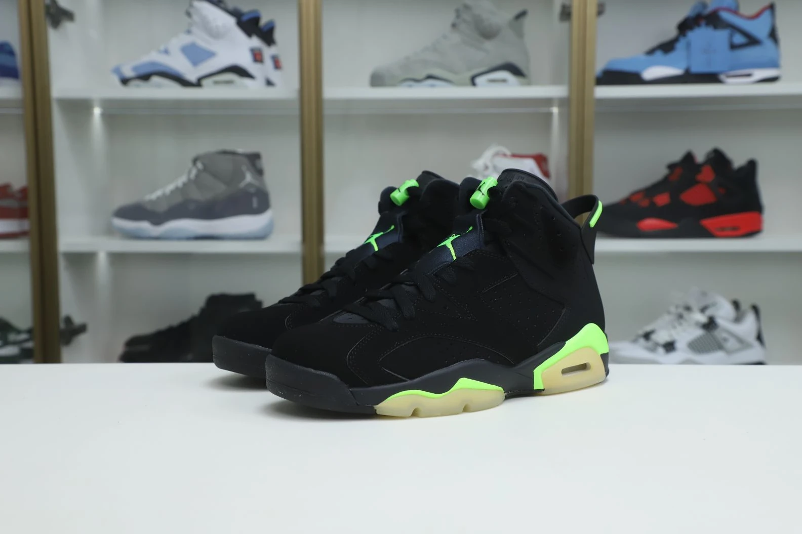 Fashionable Kimikick AIR JORDAN 6 RETRO 'ELECTRIC GREEN' 2023