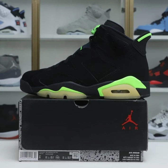 Fashionable Kimikick AIR JORDAN 6 RETRO 'ELECTRIC GREEN' 2023
