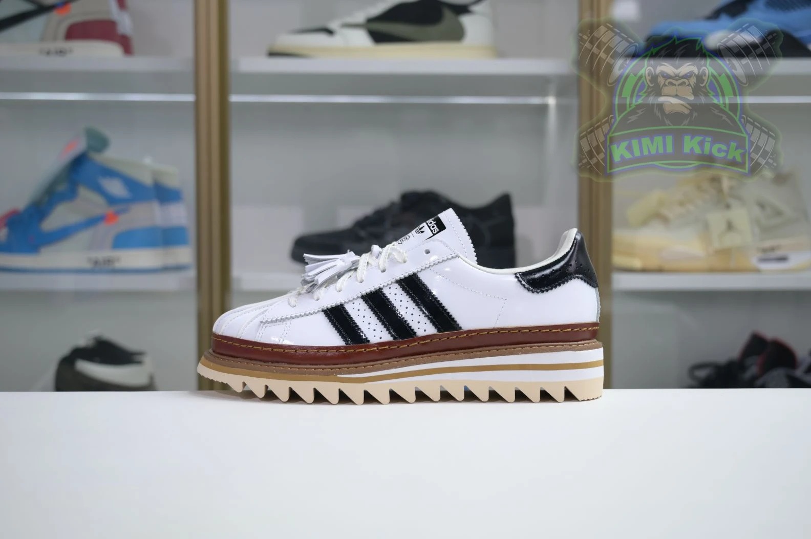 Fashionable Kimikick CLOT x adidas originals Superstar 3416