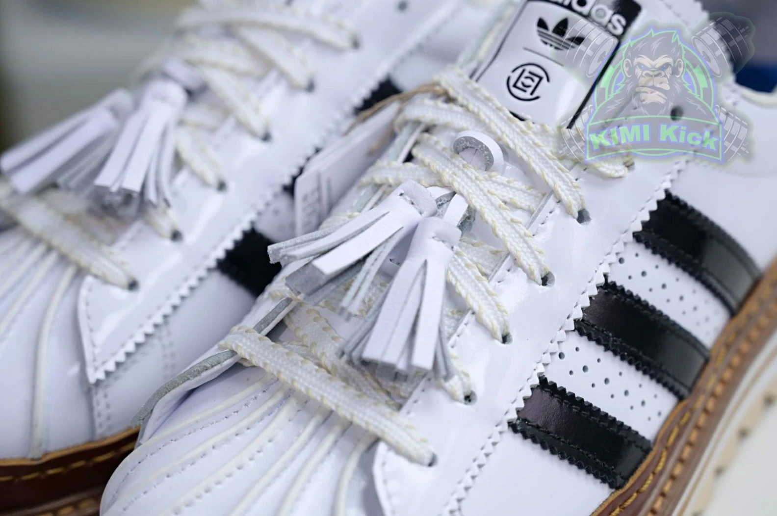 Fashionable Kimikick CLOT x adidas originals Superstar 3416