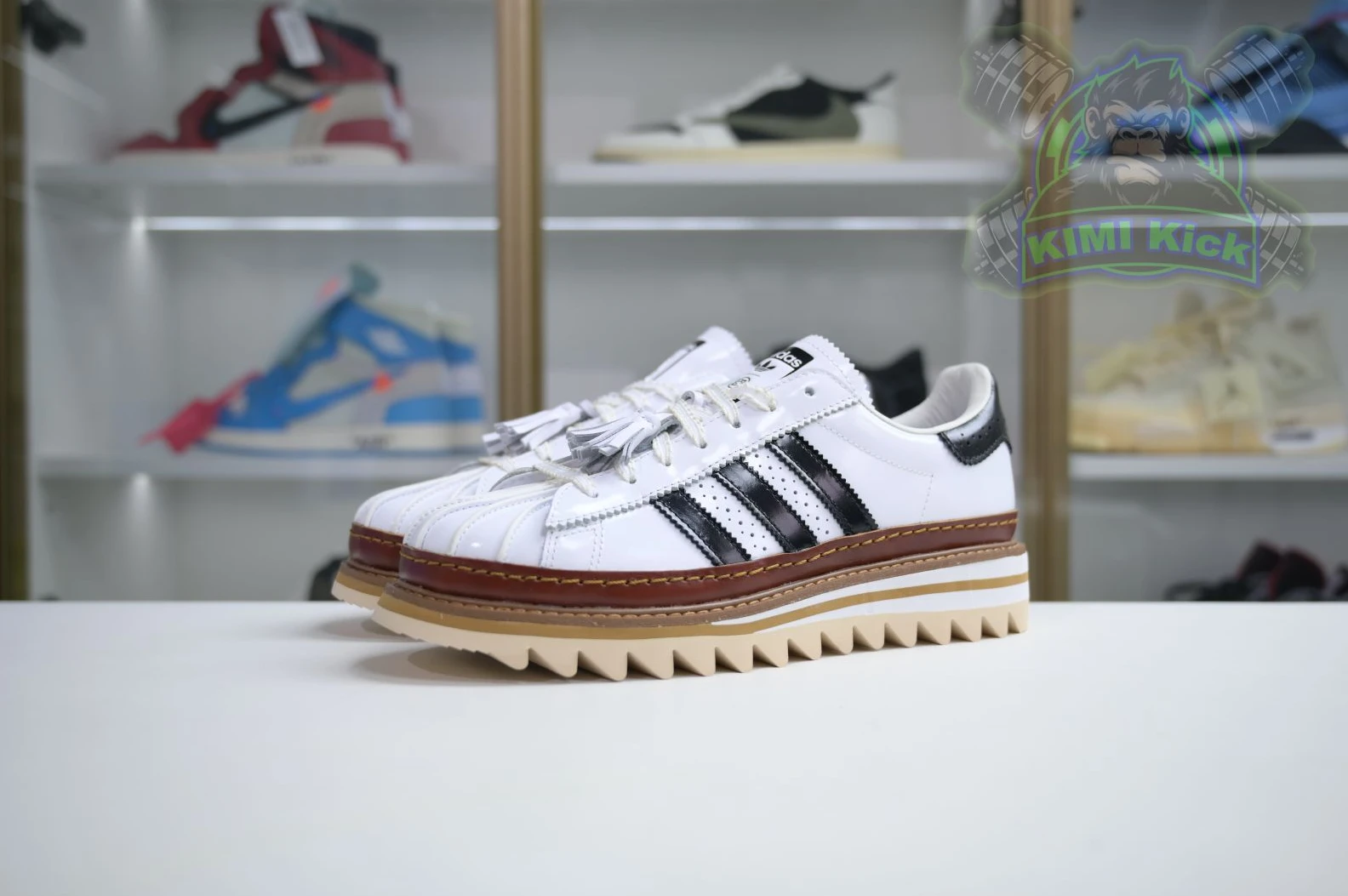 Fashionable Kimikick CLOT x adidas originals Superstar 3416