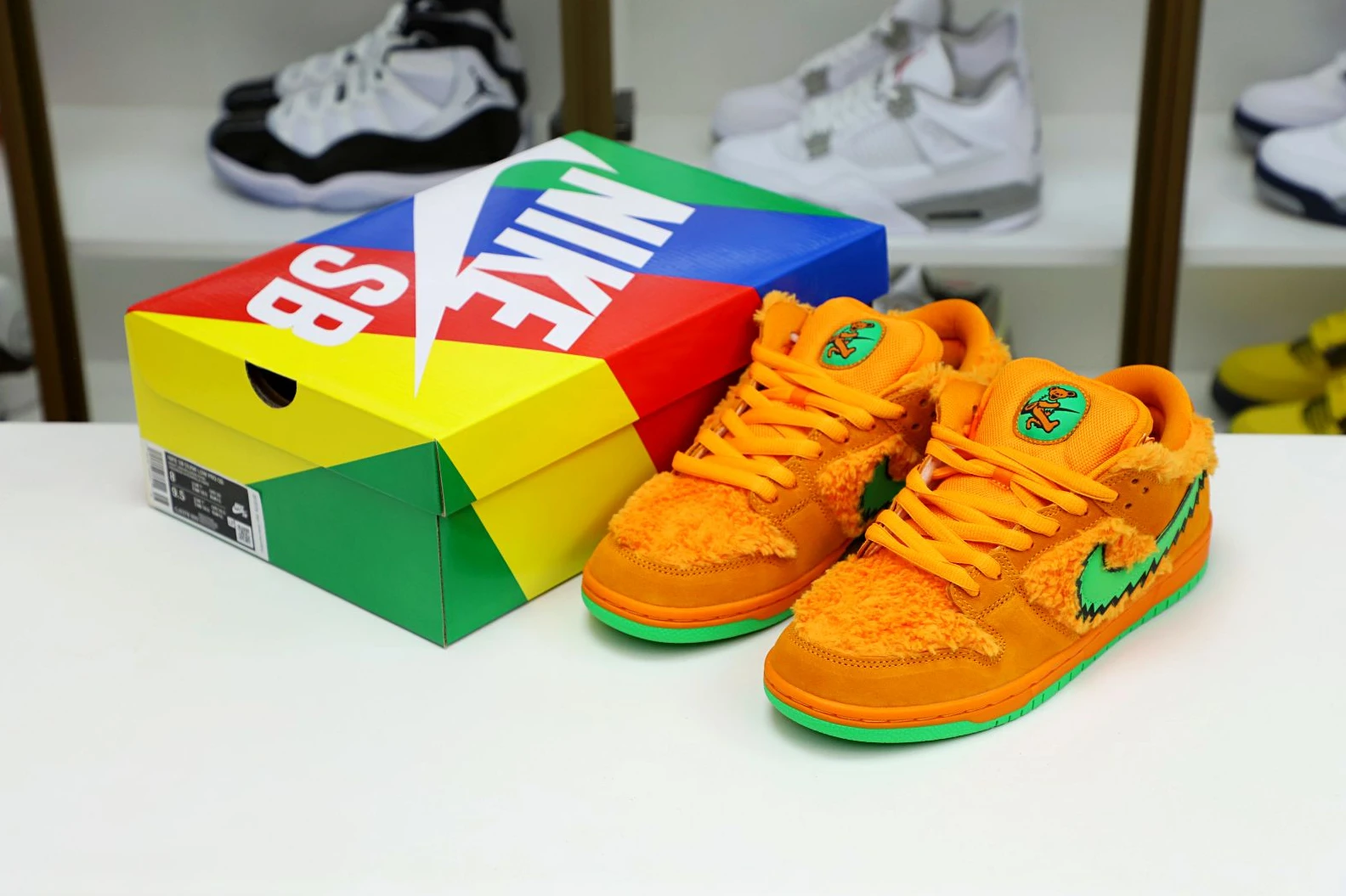 Fashionable Kimikick GRATEFUL DEAD X DUNK LOW SB ORANGE 3485
