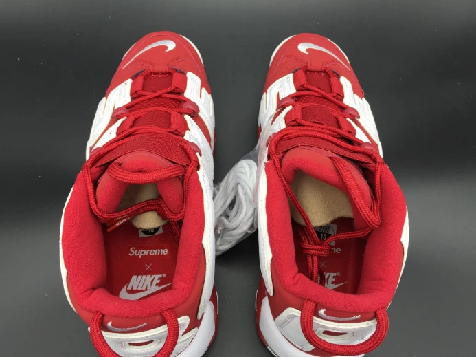 Fashionable Sup*e x nike air more uptempo varsity red white 902290- 3162