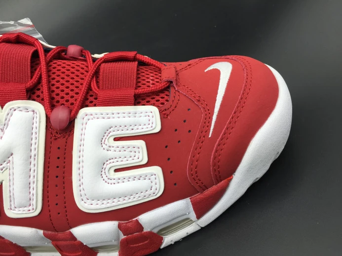Fashionable Sup*e x nike air more uptempo varsity red white 902290- 3162