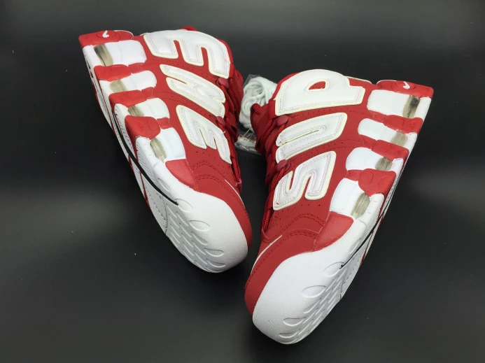 Fashionable Sup*e x nike air more uptempo varsity red white 902290- 3162