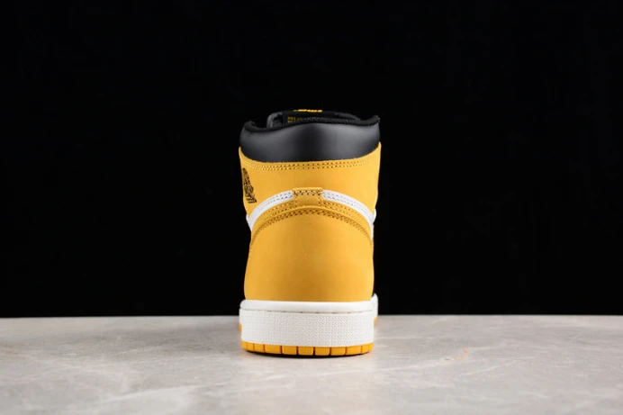 Fashionable air jordan 1 retro high yellow ochre 555088- 1599