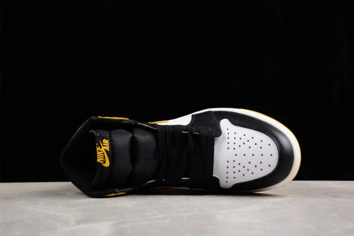 Fashionable air jordan 1 retro high yellow ochre 555088- 1599