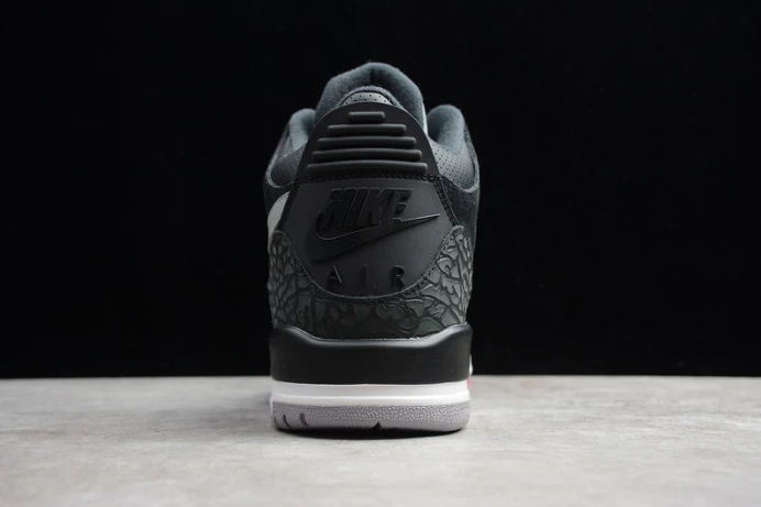 Fashionable air jordan 3 tinker black cement grey ck4348- 1200