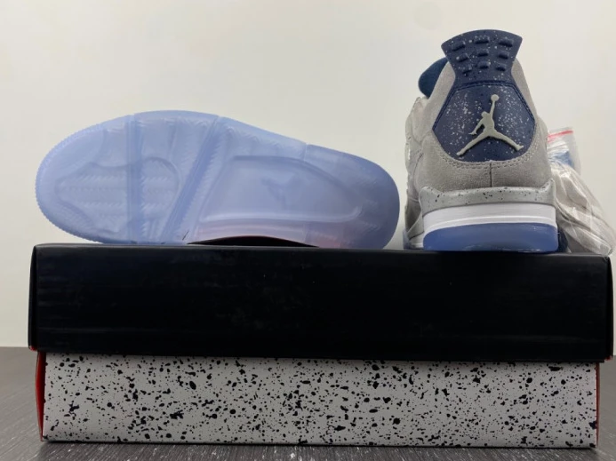 Fashionable air jordan 4 retro georgetown aj4- 1721