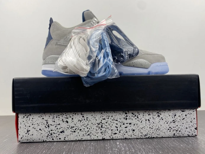 Fashionable air jordan 4 retro georgetown aj4- 1721