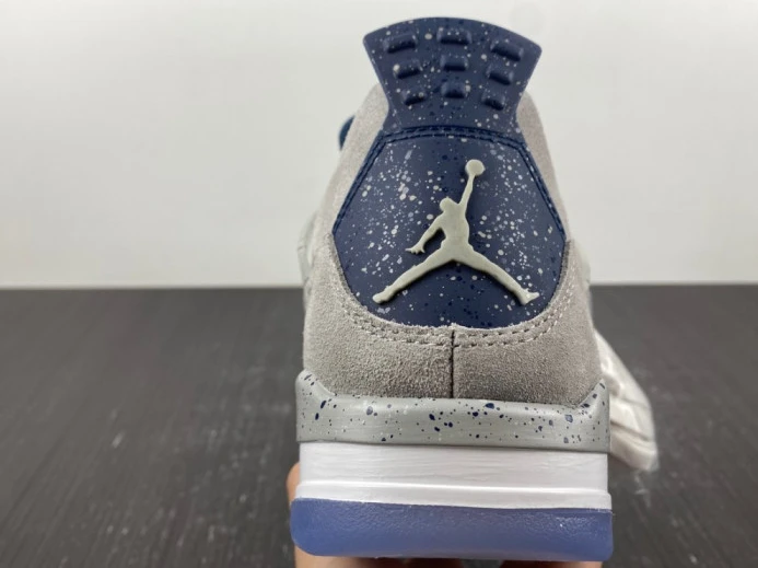 Fashionable air jordan 4 retro georgetown aj4- 1721