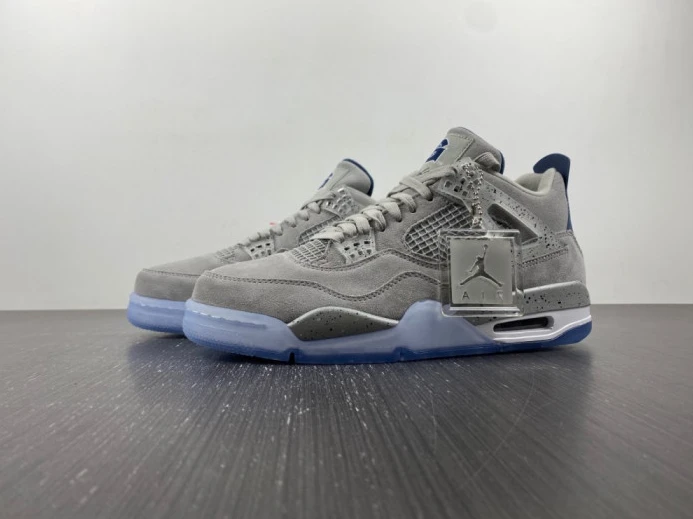 Fashionable air jordan 4 retro georgetown aj4- 1721
