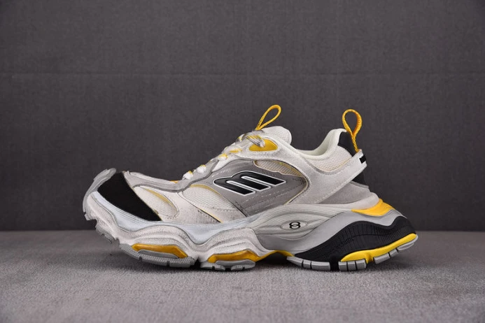Fashionable cargo sneaker grey black yellow 784341w2mv 2240