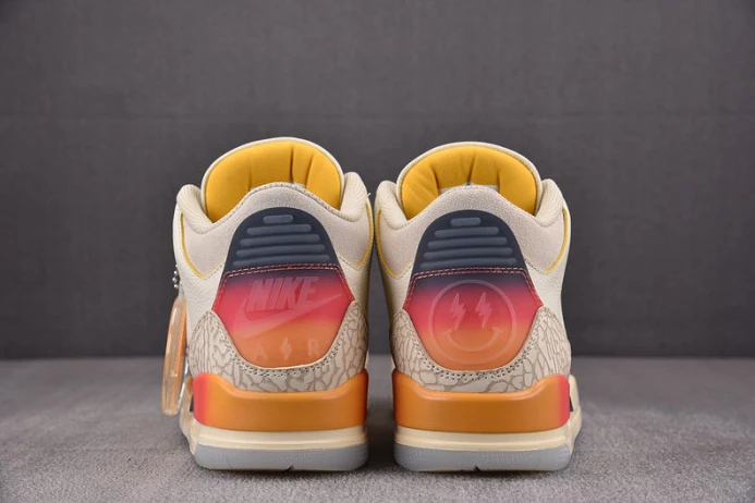Fashionable j balvin x air jordan 3 fn0344- 1528