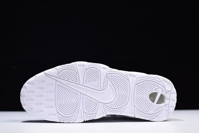 Fashionable nike air more uptempo “triple white” 921948- 2964