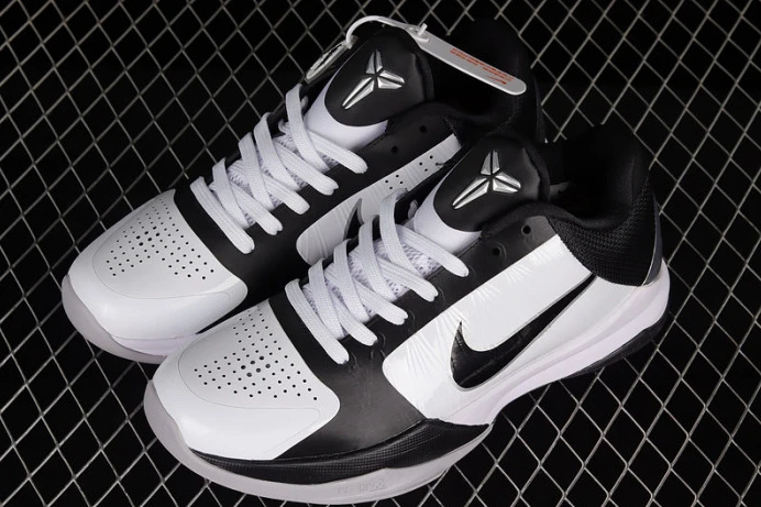 Fashionable nike zoom kobe 5 tb ''white black'' 407710- 2986
