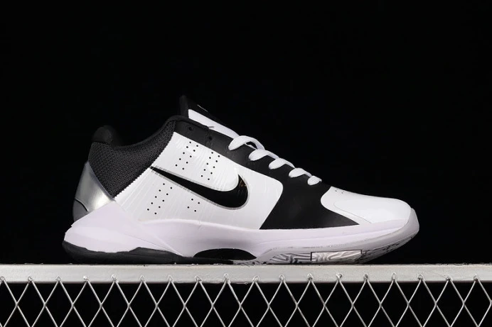 Fashionable nike zoom kobe 5 tb ''white black'' 407710- 2986
