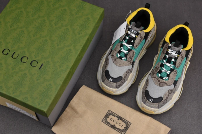 Fashionable triples trainer sneakers 2277