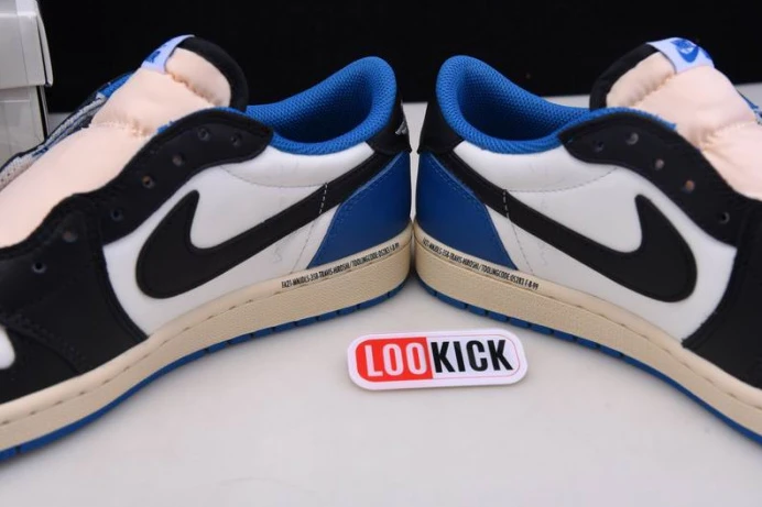Fragment Design x Travis Scott x Air Jordan 1 Retro Low DM7866- Fashionable 813