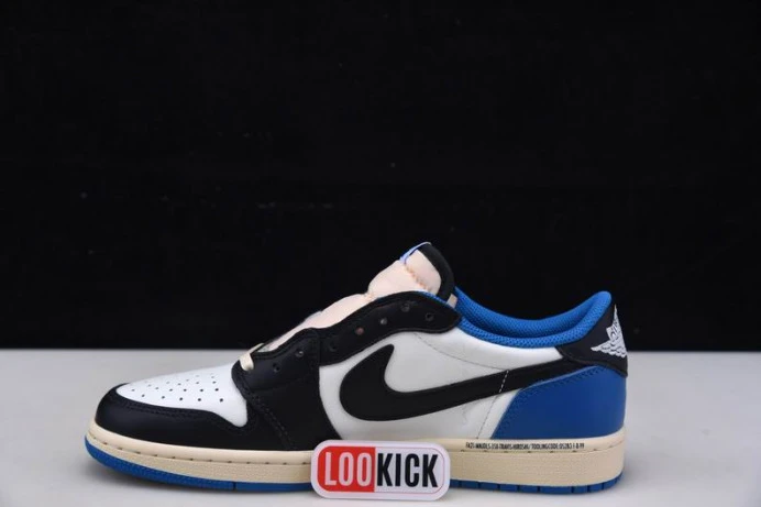Fragment Design x Travis Scott x Air Jordan 1 Retro Low DM7866- Fashionable 813
